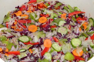 Salata asortata pentru iarna (reteta Motan)