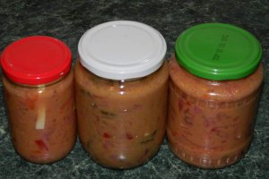 Salata asortata cu mustar pentru iarna (reteta Motan)
