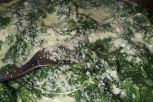 Spanac cu mozzarella