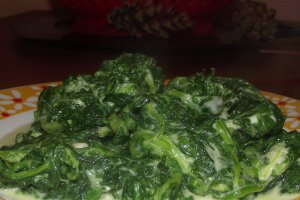 Spanac cu mozzarella