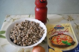 Gnocchi cu carne