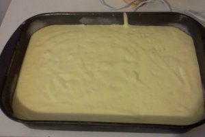 Prajitura cu mere si crema de vanilie