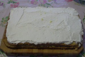 Prajitura cu mere si crema de vanilie