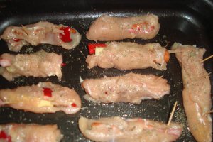 Piept de pui umplut