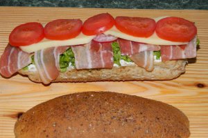 Sandvis cu bacon