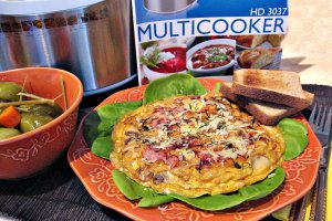 Omleta la multicooker
