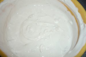 Salata calda de legume cu iaurt si usturoi