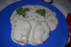 Snitele cu ciuperci si smantana