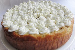 Cheesecake cu pere
