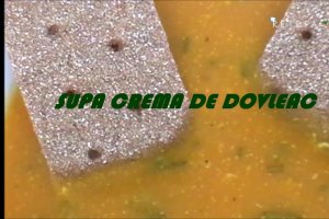 Vezi si reteta video pentru Supa crema de dovleac