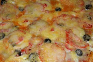 Pizza cu ou