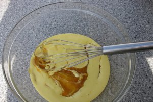 Aprikosenparfait Torte (Tort parfait de caise)