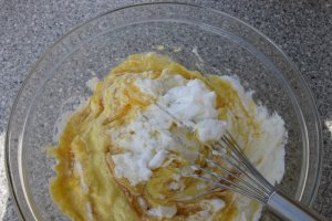 Aprikosenparfait Torte (Tort parfait de caise)