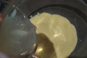 Bulgur cu legume coapte
