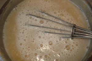 Prajitura cu crema de pere
