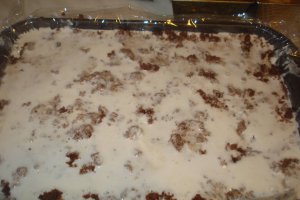 Prajitura cu crema de pere