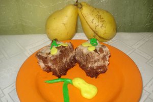 Prajitura cu crema de pere