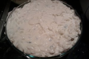 Budinca de paste cu branza dulce si smantana