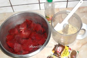 Salata de sfecla rosie