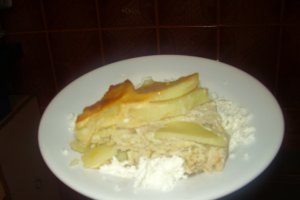Musaca de cartofi cu piept de gaina