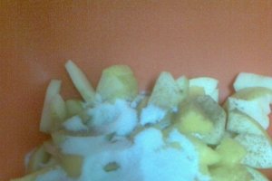 Tarta cu mere si mango