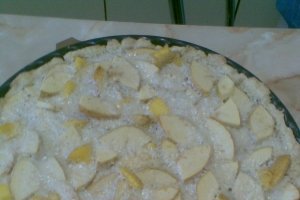 Tarta cu mere si mango