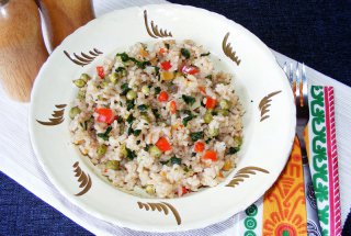 Orez cu legume si curry la Multicooker