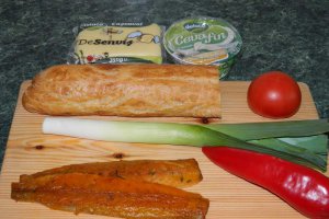 Sandvis cu pastrama de macrou