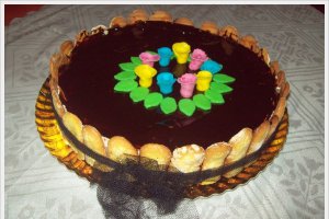 Tort " 3 Ciocolate"