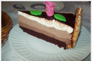 Tort " 3 Ciocolate"