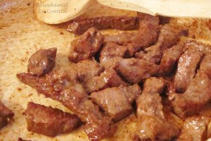Muschiulet de vitel cu legume