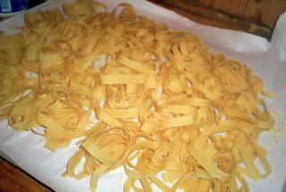 Tagliatelle (facute in casa)