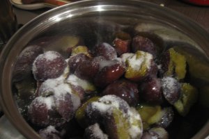 Tarta cu prune si branza