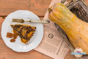 Tarta cu dovleac si nuci pecan