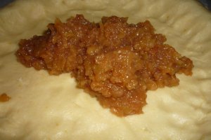 Tarta rustica cu mere si gem de mere
