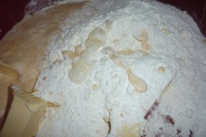 Tarta rustica cu mere si gem de mere