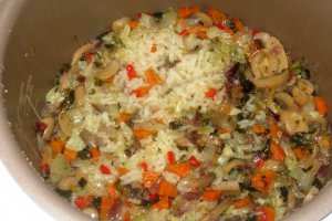 Orez cu legume - Philips Multicooker