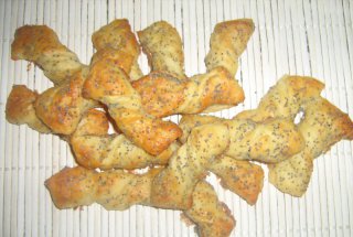 Saleuri din aluat foietaj (de casa)