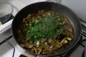 Linguine cu Hribi