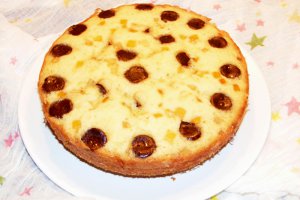 Prajitura cu portocala si ciocolata
