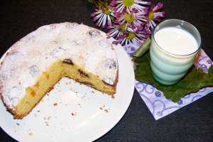 Prajitura cu portocala si ciocolata