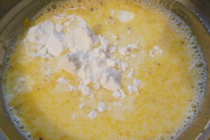 Foi cu mere si crema de vanilie