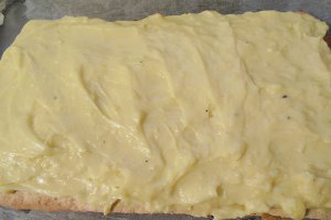 Foi cu mere si crema de vanilie