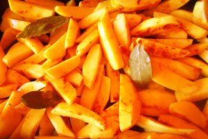 Piept de porc cu menta si ghimbir