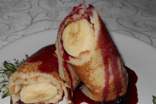 Clatite cu banane