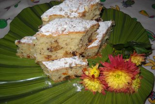 Prajitura cu fructe uscate
