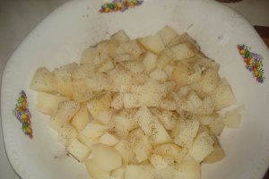 Salata cu macrou marinat