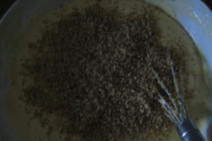 Tort cu etaj cu nuca si ciocolata