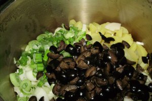 Salata orientala cu maioneza-post