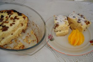 Placinta cu branza cu blat de gris